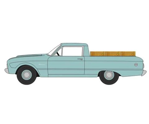 1960 Ford Falcon Ranchero Pickup in Light Green - OXFORD