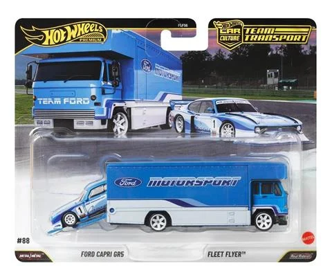 Team Ford - Ford Capri GR5 with Fleet Flyer Hauler
