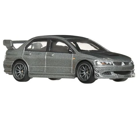 Mitsubishi Lancer Evolution IX in Gray - HOT WHEELS