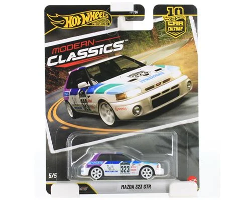 #323 - Mazda 323 GTR in White with Racing Graphics