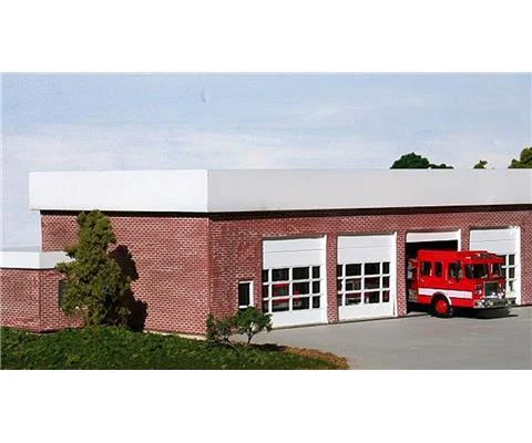 Modern City Fire Station Model Kit - SUMMIT