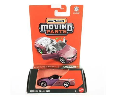 2020 BMW M4 Carbriolet in Lilac Purple - MATCHBOX