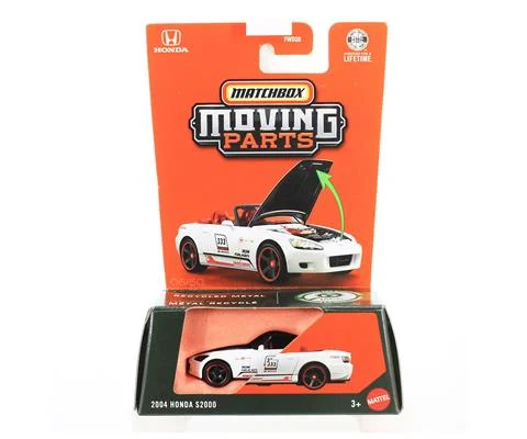 2004 Honda S2000 in White - MATCHBOX