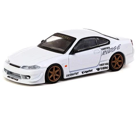 Nissan Silvia S15 Vertex in Metallic White - TARMAC WORKS