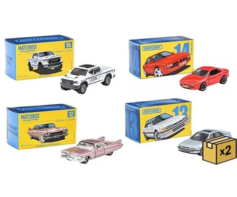 Matchbox Collectors Series 8-Piece Set in a Non-Returnable Factory-Sealed Case