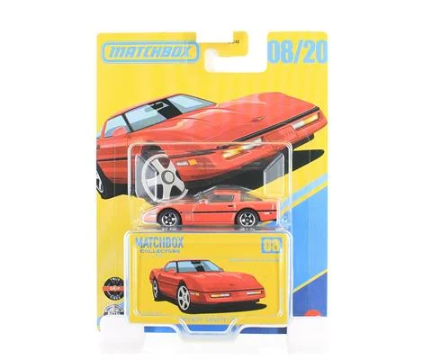 1990 Chevy Corvette ZR1 in Red - MATCHBOX