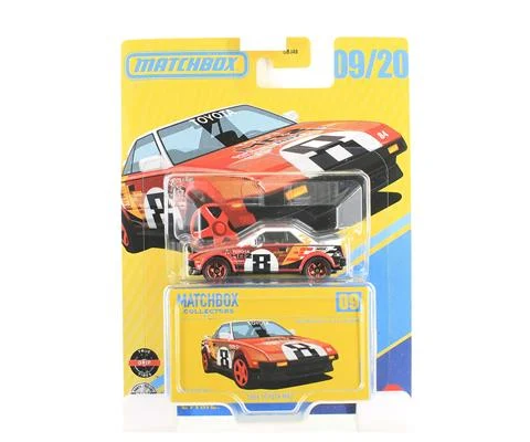 1984 Toyota MR2 in Red with Racing Graphics - MATCHBOX