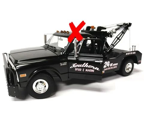 Southern Speed Marine - 1969 Chevrolet C-30 Wrecker in Black