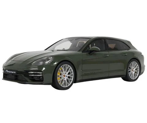 2021 Porsche Panamera Turbo S Sport in Turismo Green - Limited Edition Resin Model