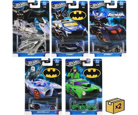 Batman Silver Series - 10-Piece Set in a Non-Returnable Factory-Sealed Case
