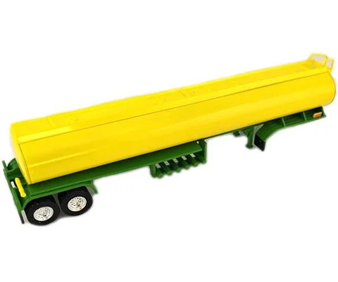 Heil Gasoline Tanker Trailer in Green and Yellow - HO LOGISTICS