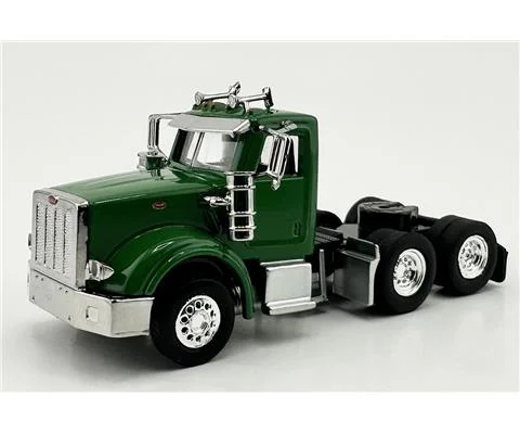 Peterbilt 367 with Daycab in Green - HO LOGISTICS