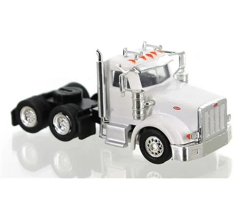Peterbilt 367 with Daycab in White - HO LOGISTICS