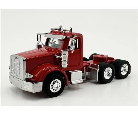 Peterbilt 367 with Daycab in Red - HO LOGISTICS