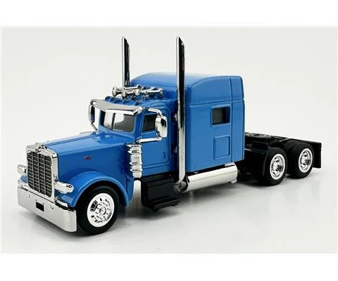 Peterbilt 389 with Sleeper Cab in Baby Blue - HO LOGISTICS