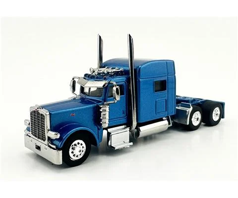 Peterbilt 389 with Sleeper Cab in Metallic Blue - HO LOGISTICS