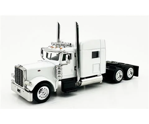 Peterbilt 389 with Sleeper Cab in White - HO LOGISTICS