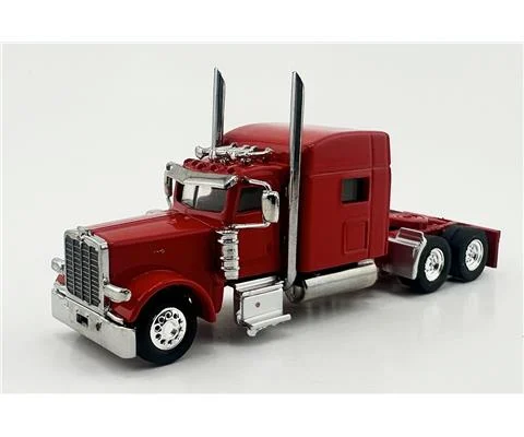Peterbilt 389 with Sleeper Cab in Red - HO LOGISTICS