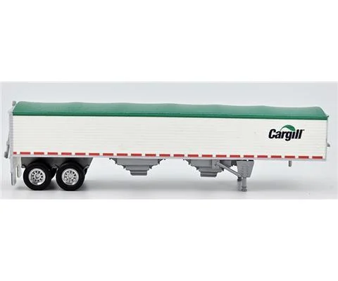 Cargill - Covered Grain Trailer with Green Tarp