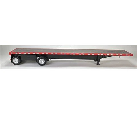 High Boy Spread Axle Flat Bed Trailer in Red - HO LOGISTICS