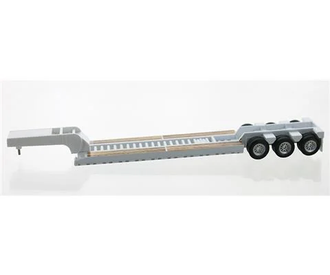 Lowboy Construction Trailer in White - HO LOGISTICS