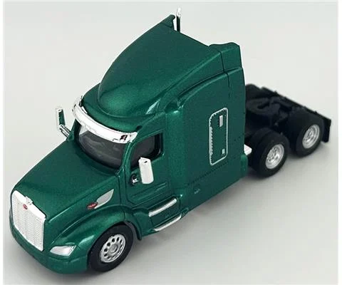 Peterbilt 579 Sleeper Cab in Metallic Green - HO LOGISTICS