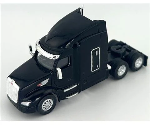 Peterbilt 579 Sleeper Cab in Black - HO LOGISTICS