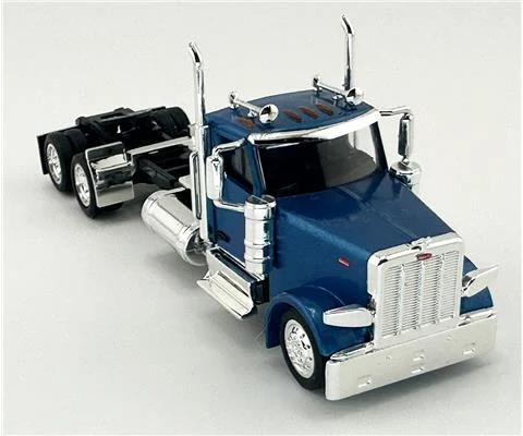 Peterbilt 589 2 Axle with Daycab in Metallic Blue - HO LOGISTICS
