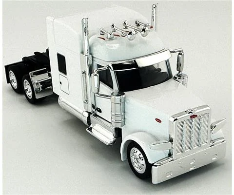 Peterbilt 589 with Stand Up Sleeper in White - HO LOGISTICS