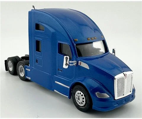 Kenworth T680 Sleeper Cab in Metallic Blue - HO LOGISTICS