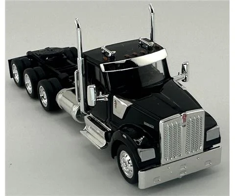 Kenworth W990 3-Axle Day Cab in Black