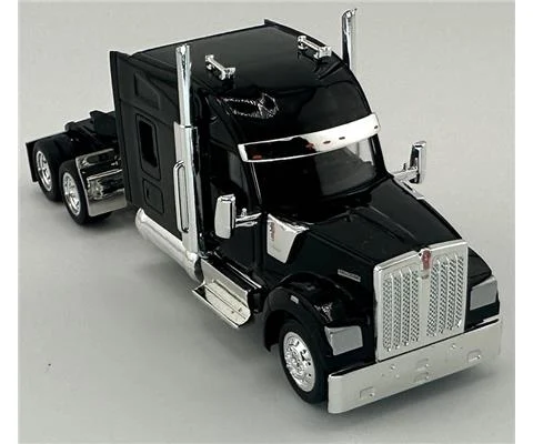 Kenworth W990 Stand Up Sleeper Cab in Black - HO LOGISTICS