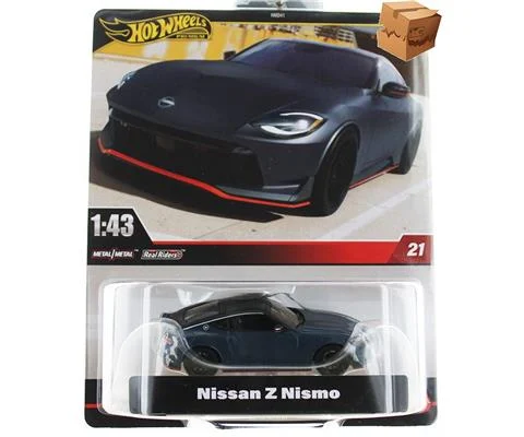 Nissan Z Nismo in Gray MODEL IS MINT BOX IS DAMAGED - HOT WHEELS
