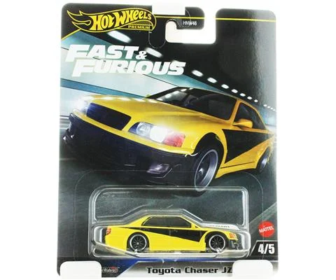 Toyota Chaser JZX 100 in Yellow - HOT WHEELS