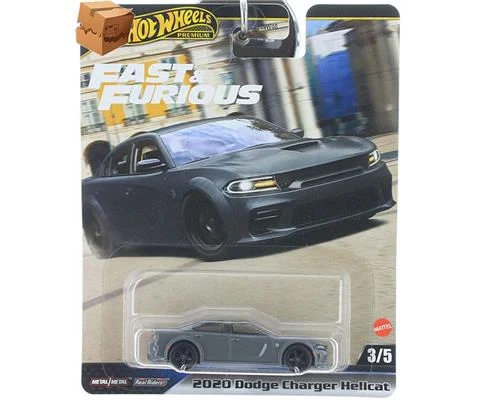 2020 Dodge Charger Hellcat in Gray - HOT WHEELS