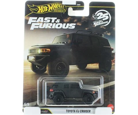 Toyota FJ Cruiser in Flat Black - HOT WHEELS