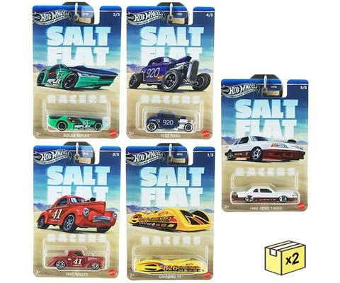Vintage Salt Flat Silver Series - 10-Piece Set in a Non-Returnable Factory-Sealed Case