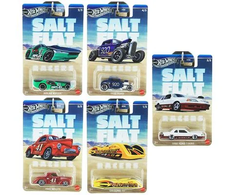 Vintage Salt Flat Silver Series - 5-Piece SET in a Non-Returnable Factory-Sealed Case
