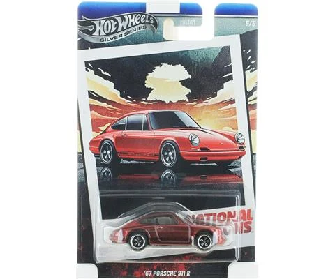 1967 Porsche 911R in Metallic Dark Red - National Icons - Vintage Series