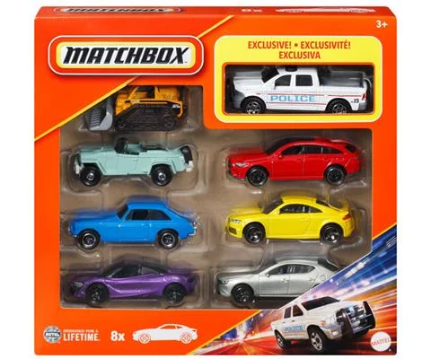 Matchbox Vehicle 8-Piece Gift Pack