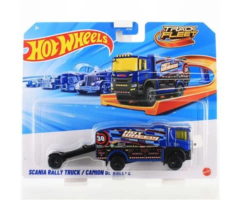 Scania Rally Truck in Blue and Black - HOT WHEELS