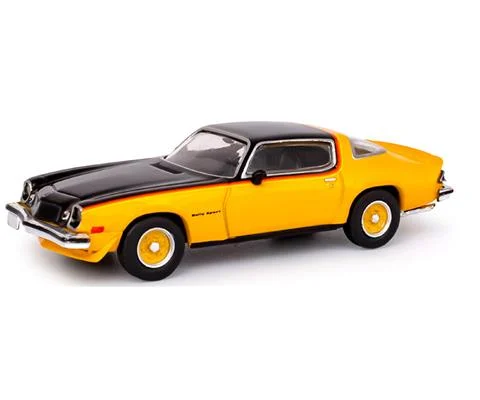 1976 Chevrolet Camaro Rally Sport in Bright Yellow and Black - IXO AMERICA