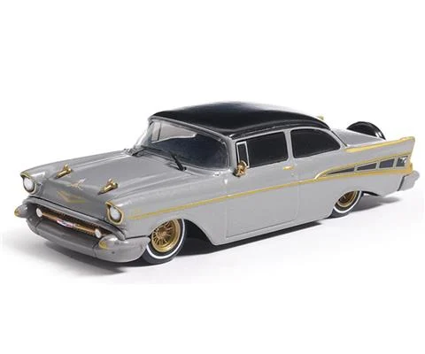 1957 Chevrolet Bel Air Lowrider in Gray - IXO AMERICA