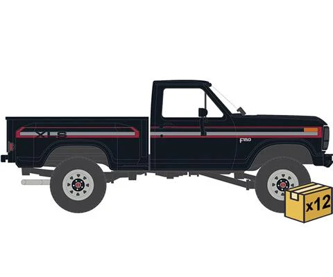 1983 Ford F-150 XLS Flareside 4x4 in Raven Black