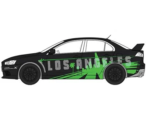 Los Angeles - 2007 Mitsubishi Lancer Evolution X CBA-CZ4A - L A Street Edition