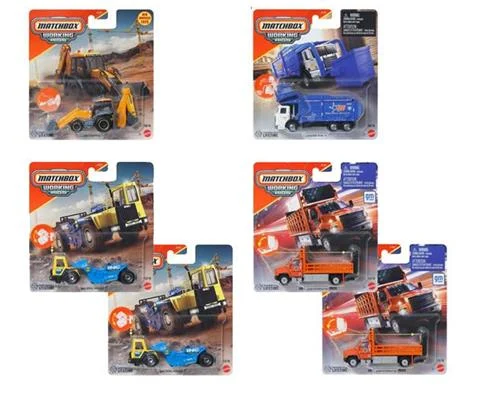 Matchbox Working Rigs 6-Piece Set in a Non-Returnable Factory-Sealed Case