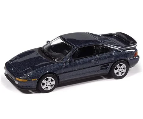 1991 Toyota MR2 in Bluish Grey Argentum Poly - JOHNNY LIGHTNING