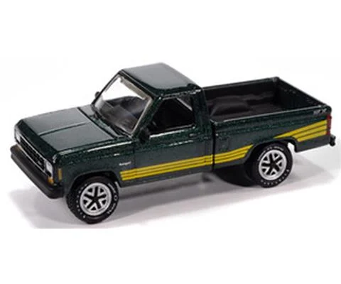 1987 Ford Ranger STX in Alpine Green with Gold STX Stripes - JOHNNY LIGHTNING