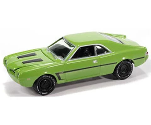 1969 AMC Javelin in Big Bad Green with C Stripe - JOHNNY LIGHTNING