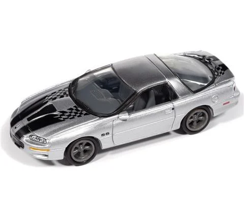 2002 Chevy Camaro SS in Silver with Black Stripes - 35th Anniversary